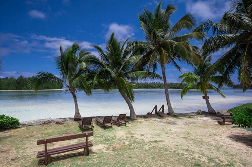 Villa Aroko Bungalows Avarua Zimmer foto